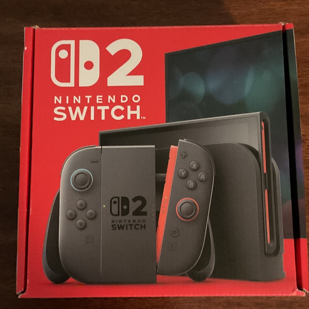 Nintendo Switch Console - Black and Red Joy-Con